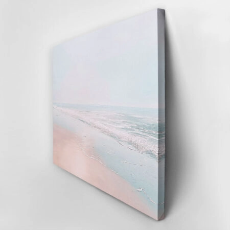 Πίνακας σε Καμβά VINTAGE PASTEL CALM WATERS 4 - Vintage Sticky 2