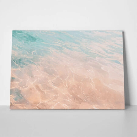 Πίνακας σε Καμβά VINTAGE PASTEL CALM WATERS