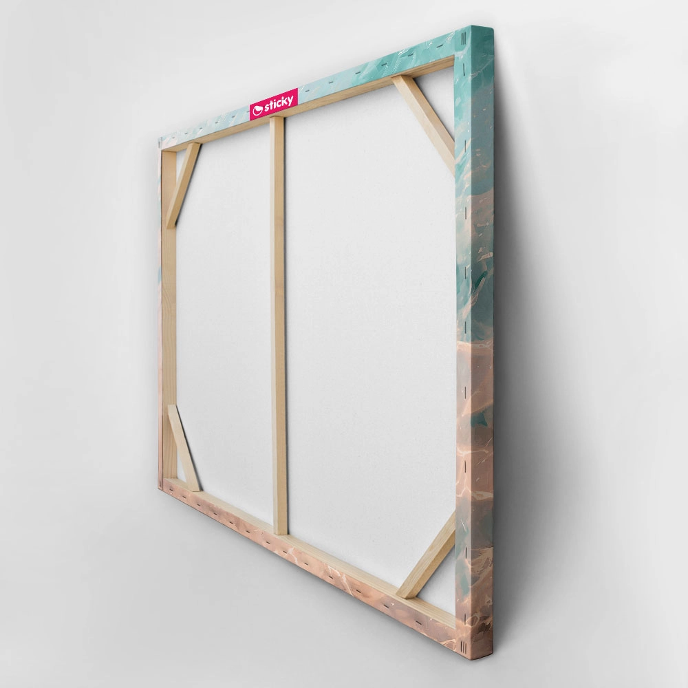 Πίνακας σε Καμβά VINTAGE PASTEL CALM WATERS