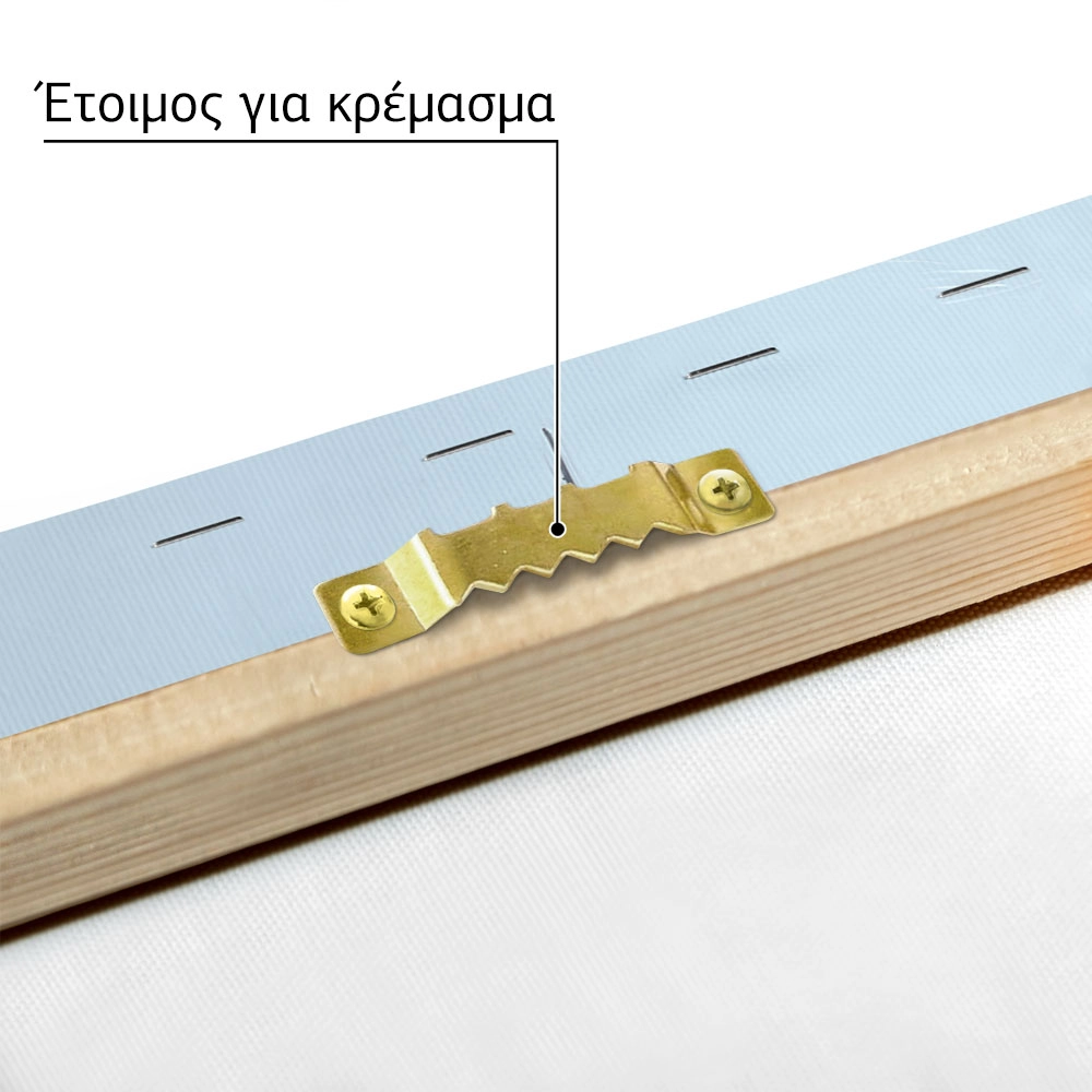 Πίνακας σε Καμβά VINTAGE PASTEL COASTAL HOUSE