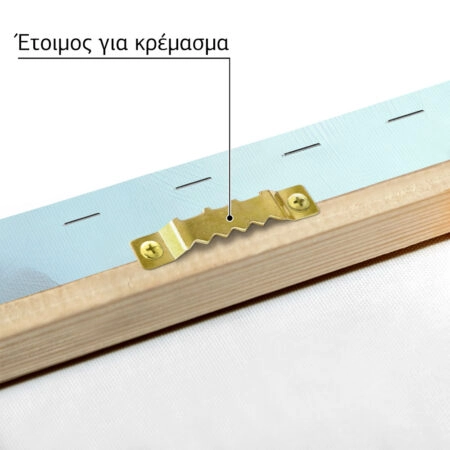 Πίνακας σε Καμβά VINTAGE PASTEL COASTAL VILLAGE - Vintage Sticky 4