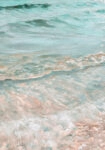 Πίνακας σε Καμβά VINTAGE PASTEL COASTAL WAVES 6
