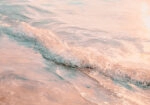 Πίνακας σε Καμβά VINTAGE PASTEL COASTAL WAVES 7