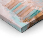 Πίνακας σε Καμβά VINTAGE PASTEL COASTAL WAVES BEACH BOOKS 8