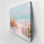 Πίνακας σε Καμβά VINTAGE PASTEL COASTAL WAVES BEACH BOOKS 8