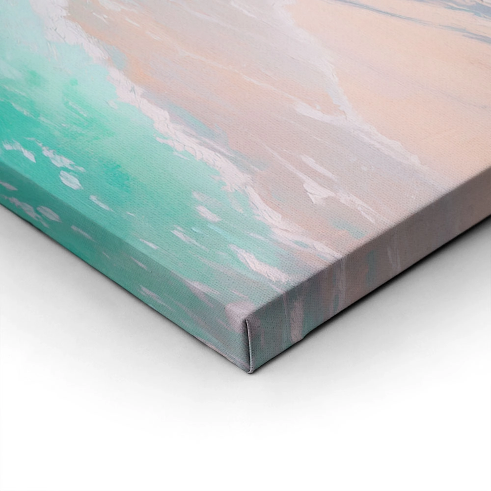 Πίνακας σε Καμβά VINTAGE PASTEL COAST