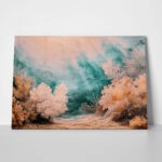 Πίνακας σε Καμβά VINTAGE PASTEL CORAL REEF 5