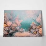 Πίνακας σε Καμβά VINTAGE PASTEL CORAL REEF 7