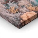 Πίνακας σε Καμβά VINTAGE PASTEL CORAL REEF 7