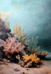 Πίνακας σε Καμβά VINTAGE PASTEL CORAL REEF