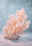 Πίνακας σε Καμβά VINTAGE PASTEL CORAL