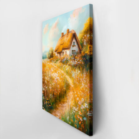 Πίνακας σε Καμβά VINTAGE PASTEL COUNTRYSIDE 2 - Vintage Sticky 2