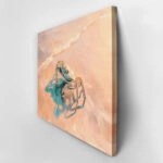 Πίνακας σε Καμβά VINTAGE PASTEL CRAB 2