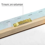 Πίνακας σε Καμβά VINTAGE PASTEL CRAB 4