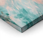 Πίνακας σε Καμβά VINTAGE PASTEL DOLPHINS 2