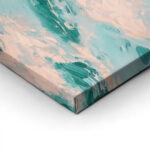 Πίνακας σε Καμβά VINTAGE PASTEL DOLPHINS
