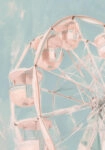Πίνακας σε Καμβά VINTAGE PASTEL FERRIS WHEEL 2