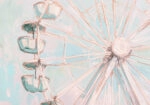 Πίνακας σε Καμβά VINTAGE PASTEL FERRIS WHEEL 4
