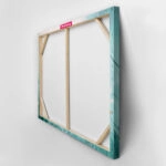 Πίνακας σε Καμβά VINTAGE PASTEL FISH 5