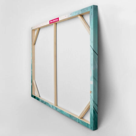 Πίνακας σε Καμβά VINTAGE PASTEL FISH 5 - Vintage Sticky 3