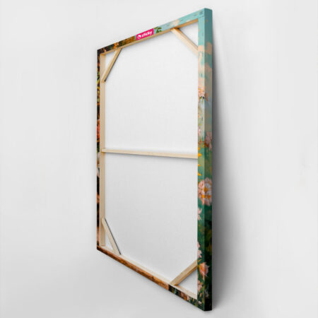 Πίνακας σε Καμβά VINTAGE PASTEL FLOWERS 2 - Vintage Sticky 3