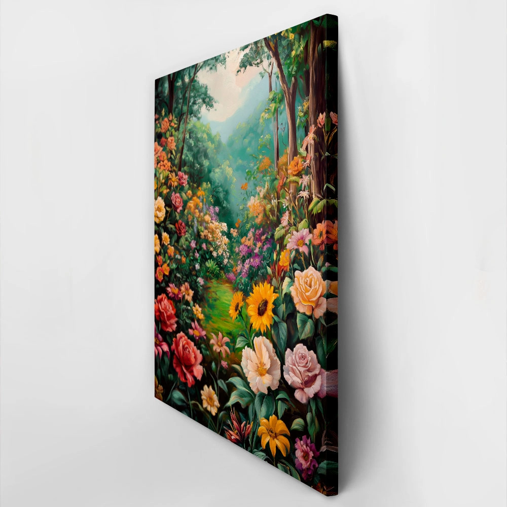 Πίνακας σε Καμβά VINTAGE PASTEL FLOWERS
