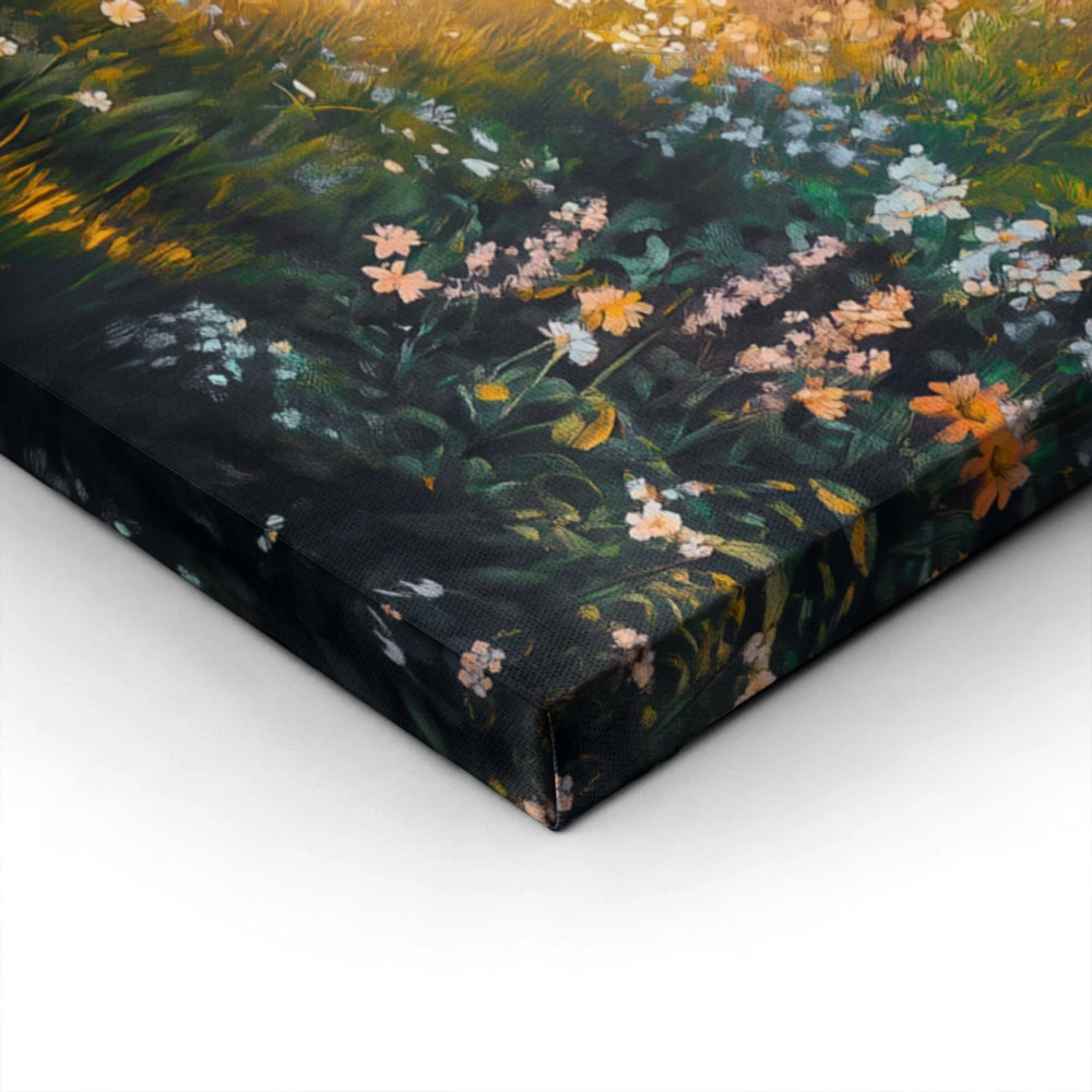 Πίνακας σε Καμβά VINTAGE PASTEL FOREST PATH 2