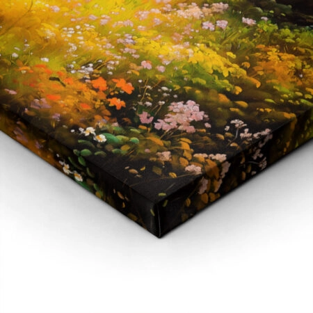 Πίνακας σε Καμβά VINTAGE PASTEL FOREST PATH 3 - Vintage Sticky 1