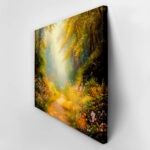 Πίνακας σε Καμβά VINTAGE PASTEL FOREST PATH 3