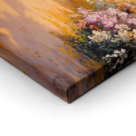 Πίνακας σε Καμβά VINTAGE PASTEL FOREST PATH - Vintage Sticky 1