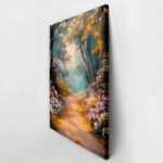 Πίνακας σε Καμβά VINTAGE PASTEL FOREST PATH