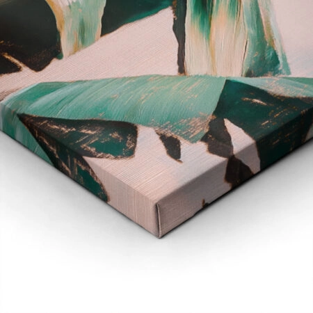 Πίνακας σε Καμβά VINTAGE PASTEL LIZARD - Vintage Sticky 1