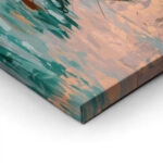 Πίνακας σε Καμβά VINTAGE PASTEL LUXURY YACHT 2