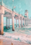 Πίνακας σε Καμβά VINTAGE PASTEL PIER 2