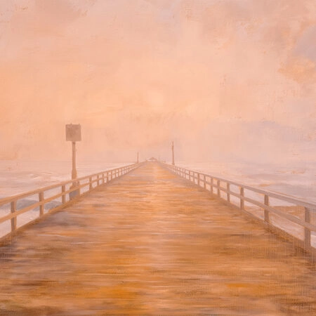 Πίνακας σε Καμβά VINTAGE PASTEL PIER 8 - Vintage Sticky 5