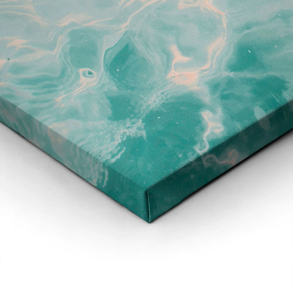 Πίνακας σε Καμβά VINTAGE PASTEL SEA TURTLE 6