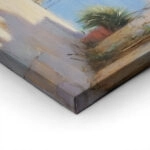 Πίνακας σε Καμβά VINTAGE PASTEL SEA VIEW 2