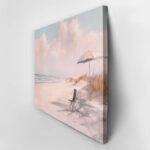 Πίνακας σε Καμβά VINTAGE PASTEL UMBRELLA 12