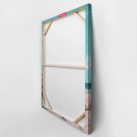 Πίνακας σε Καμβά VINTAGE PASTEL UMBRELLA 2 - Vintage Sticky 3