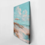 Πίνακας σε Καμβά VINTAGE PASTEL UMBRELLA 4