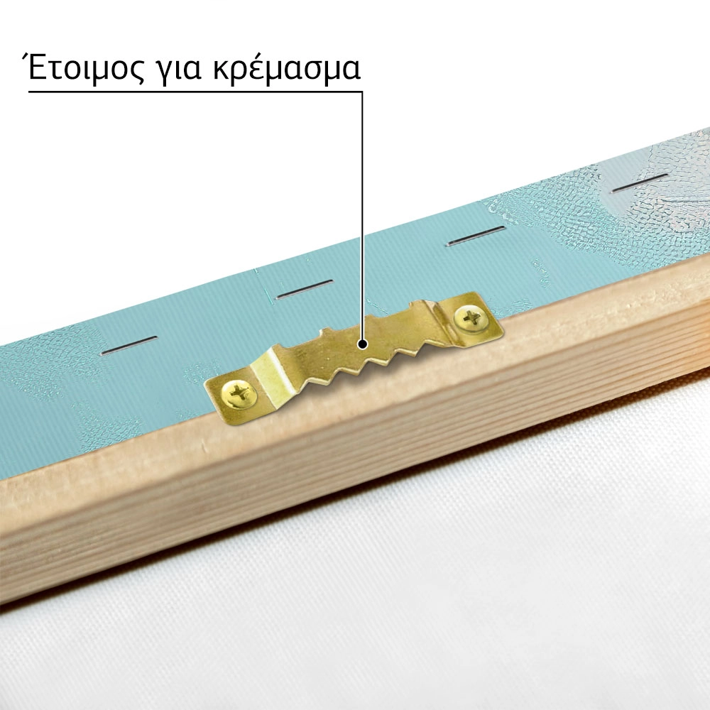 Πίνακας σε Καμβά VINTAGE PASTEL UMBRELLA 4
