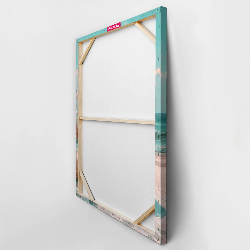 Πίνακας σε Καμβά VINTAGE PASTEL UMBRELLA 6