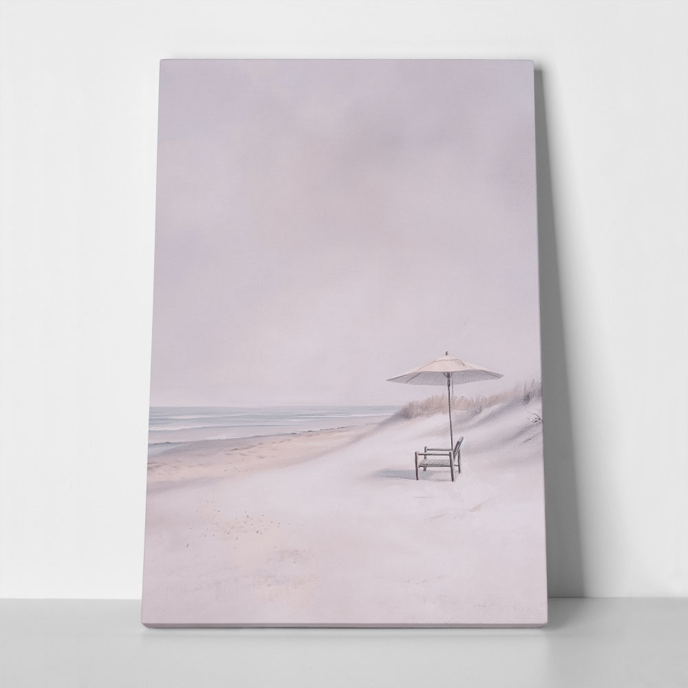 Πίνακας σε Καμβά VINTAGE PASTEL UMBRELLA 7