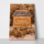 Πίνακας σε Καμβά VINTAGE PASTEL VAN