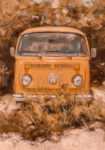 Πίνακας σε Καμβά VINTAGE PASTEL VAN