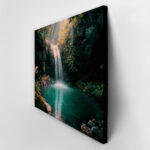 Πίνακας σε Καμβά VINTAGE PASTEL WATERFALL 7