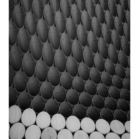 Poster BLACK AND WHITE ARCHITECTURAL ALIEN STRUCTURE - Πολεις - Χαρτες Sticky 2