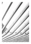 Poster BLACK AND WHITE ARCHITECTURAL BEAMS