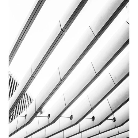 Poster BLACK AND WHITE ARCHITECTURAL BEAMS - Πολεις - Χαρτες Sticky 2