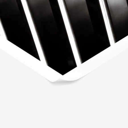 Poster BLACK AND WHITE ARCHITECTURAL CEILING LIGHTS - Πολεις - Χαρτες Sticky 1